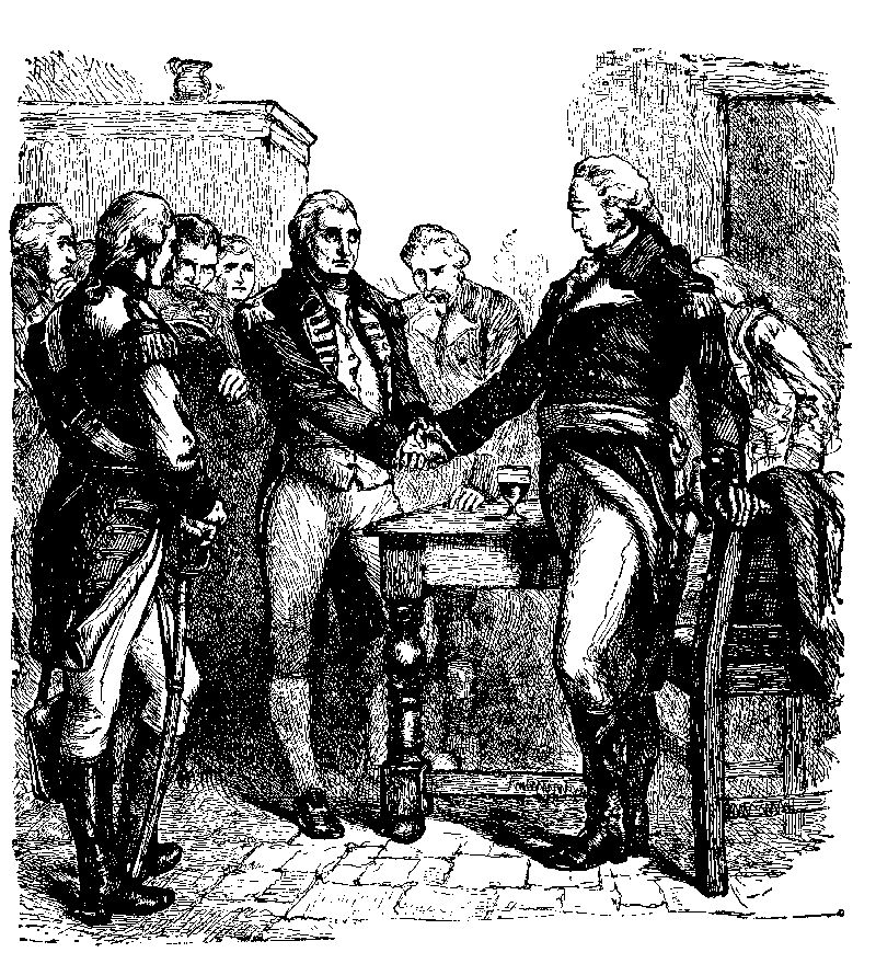 [Illustration] from American History Stories - II by Mara L. Pratt