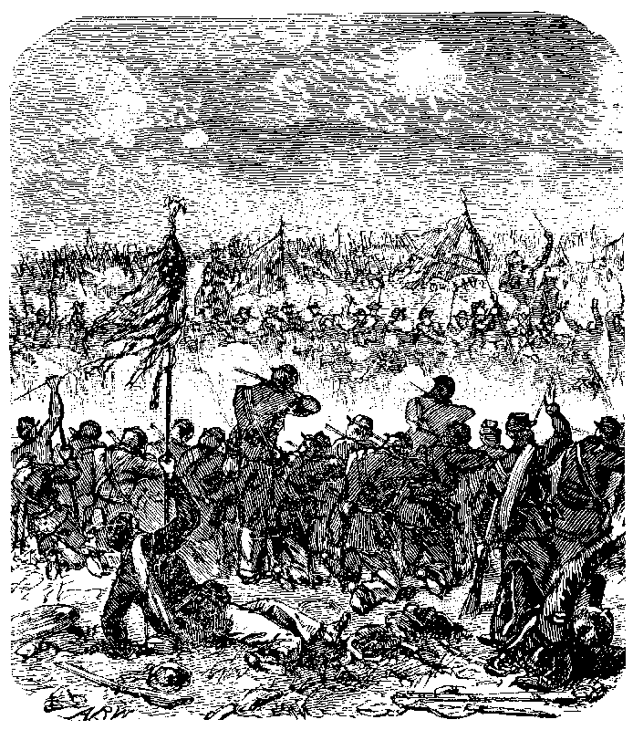 [Illustration] from American History Stories - IV by Mara L. Pratt