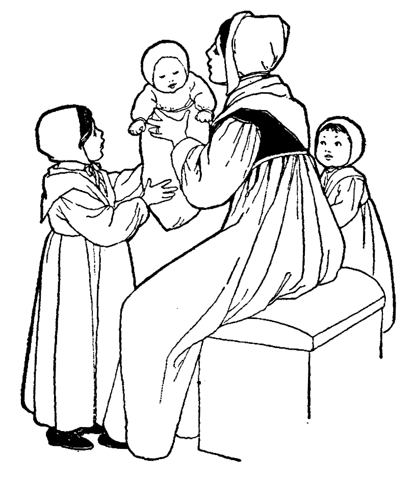 [Illustration] from Stories of the Pilgrims by M. B. Pumphrey