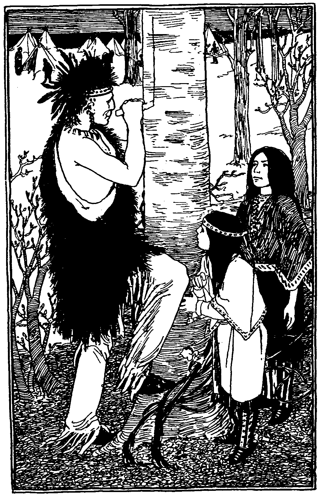 [Illustration] from Stories of the Pilgrims by M. B. Pumphrey