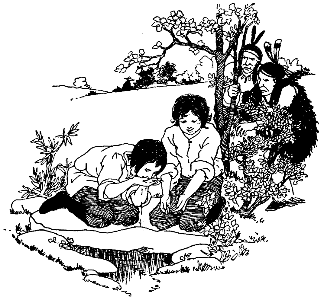 [Illustration] from Stories of the Pilgrims by M. B. Pumphrey