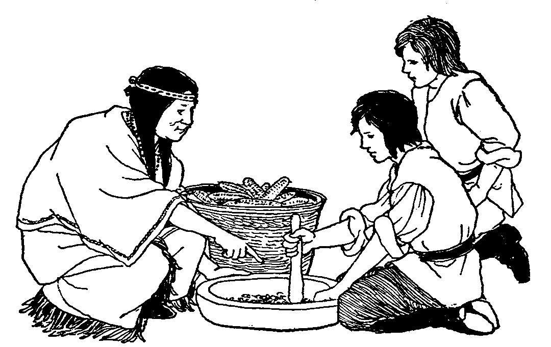 [Illustration] from Stories of the Pilgrims by M. B. Pumphrey