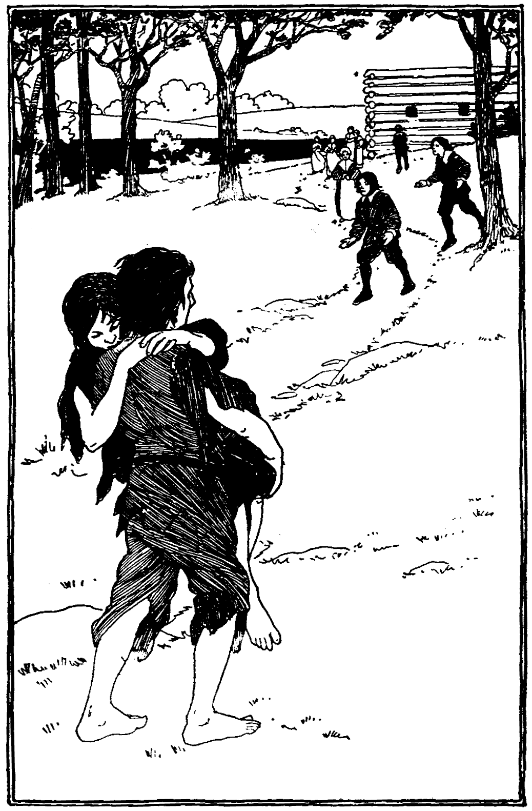 [Illustration] from Stories of the Pilgrims by M. B. Pumphrey