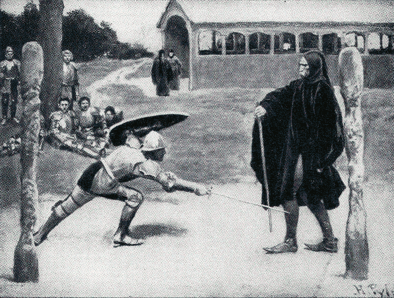 [Illustration] from Men of Iron by Howard Pyle