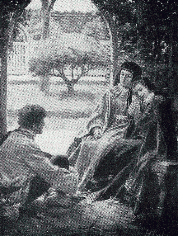 [Illustration] from Men of Iron by Howard Pyle