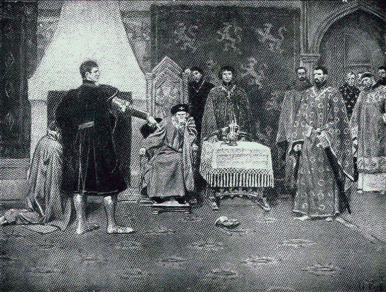 [Illustration] from Men of Iron by Howard Pyle