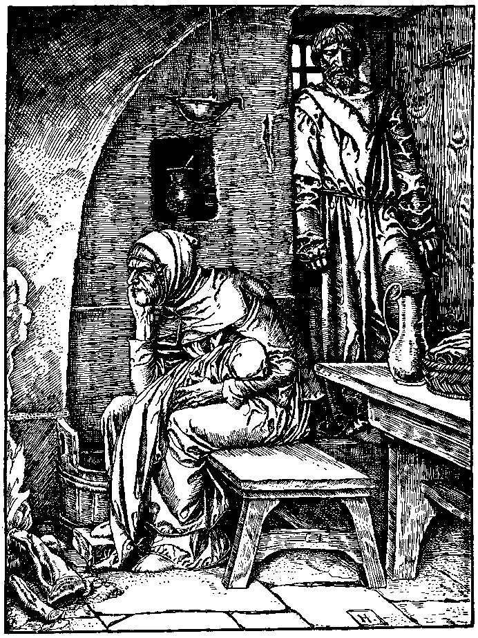 [Illustration] from Otto of the Silver Hand by Howard Pyle