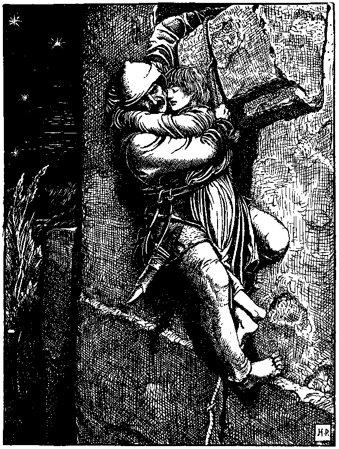 [Illustration] from Otto of the Silver Hand by Howard Pyle