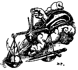 [Illustration] from Otto of the Silver Hand by Howard Pyle