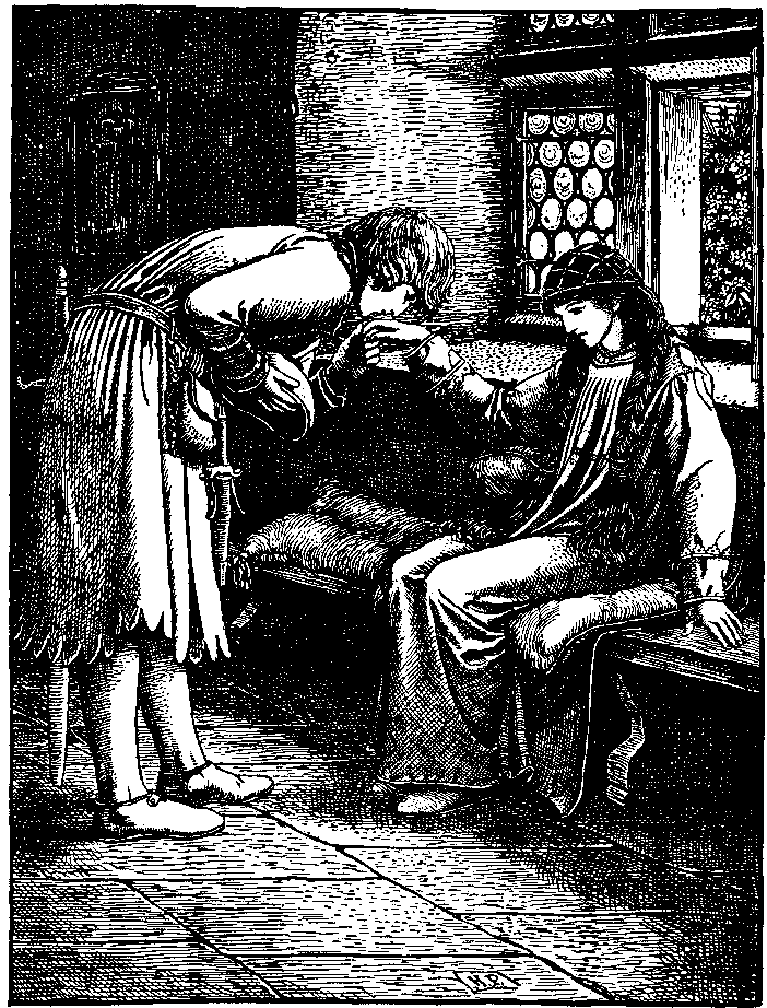 [Illustration] from Otto of the Silver Hand by Howard Pyle