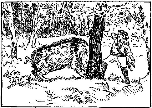 [Illustration] from Baron Munchausen by R. E. Raspe