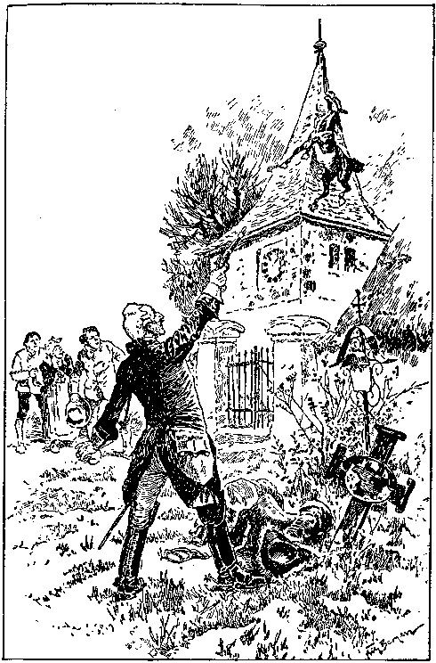 [Illustration] from Baron Munchausen by R. E. Raspe