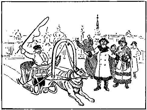 [Illustration] from Baron Munchausen by R. E. Raspe