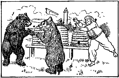 [Illustration] from Baron Munchausen by R. E. Raspe