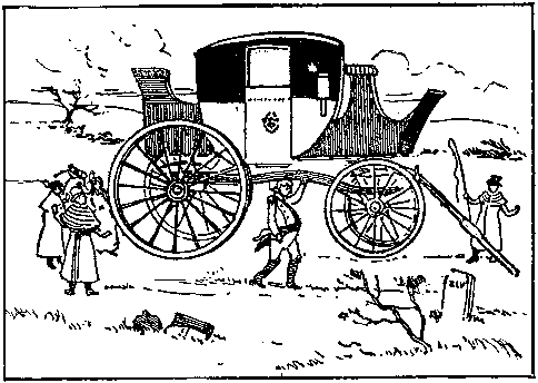 [Illustration] from Baron Munchausen by R. E. Raspe