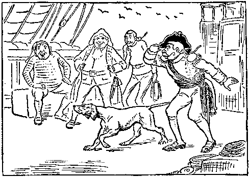 [Illustration] from Baron Munchausen by R. E. Raspe