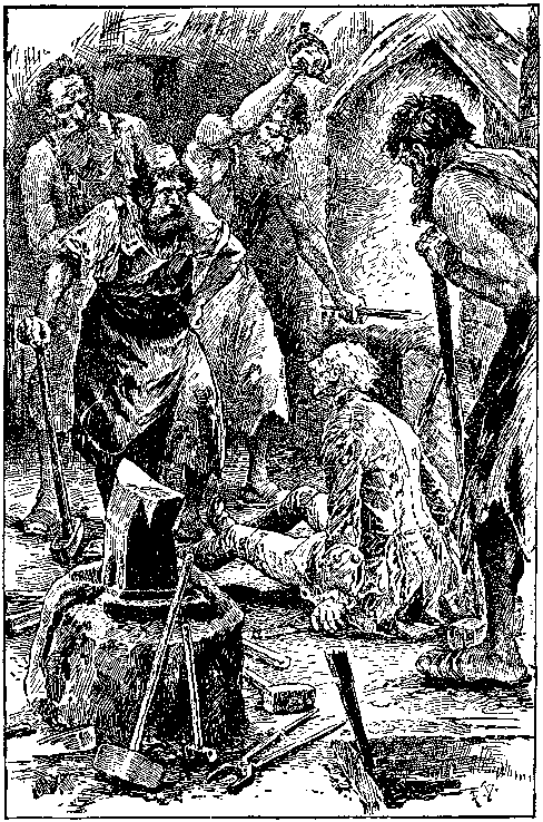 [Illustration] from Baron Munchausen by R. E. Raspe