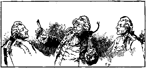 [Illustration] from Baron Munchausen by R. E. Raspe