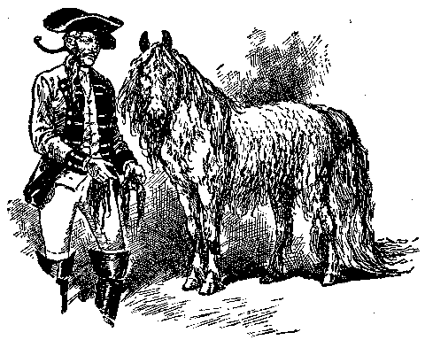 [Illustration] from Baron Munchausen by R. E. Raspe