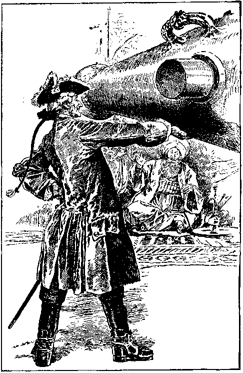 [Illustration] from Baron Munchausen by R. E. Raspe