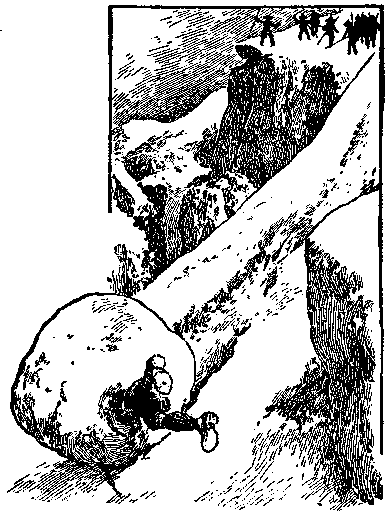 [Illustration] from Baron Munchausen by R. E. Raspe