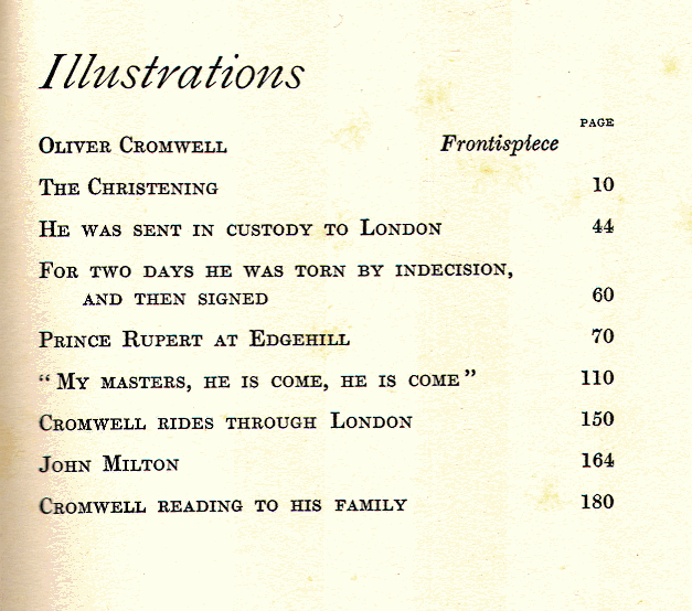 [Illustrations] from Oliver Cromwell by Estelle Ross