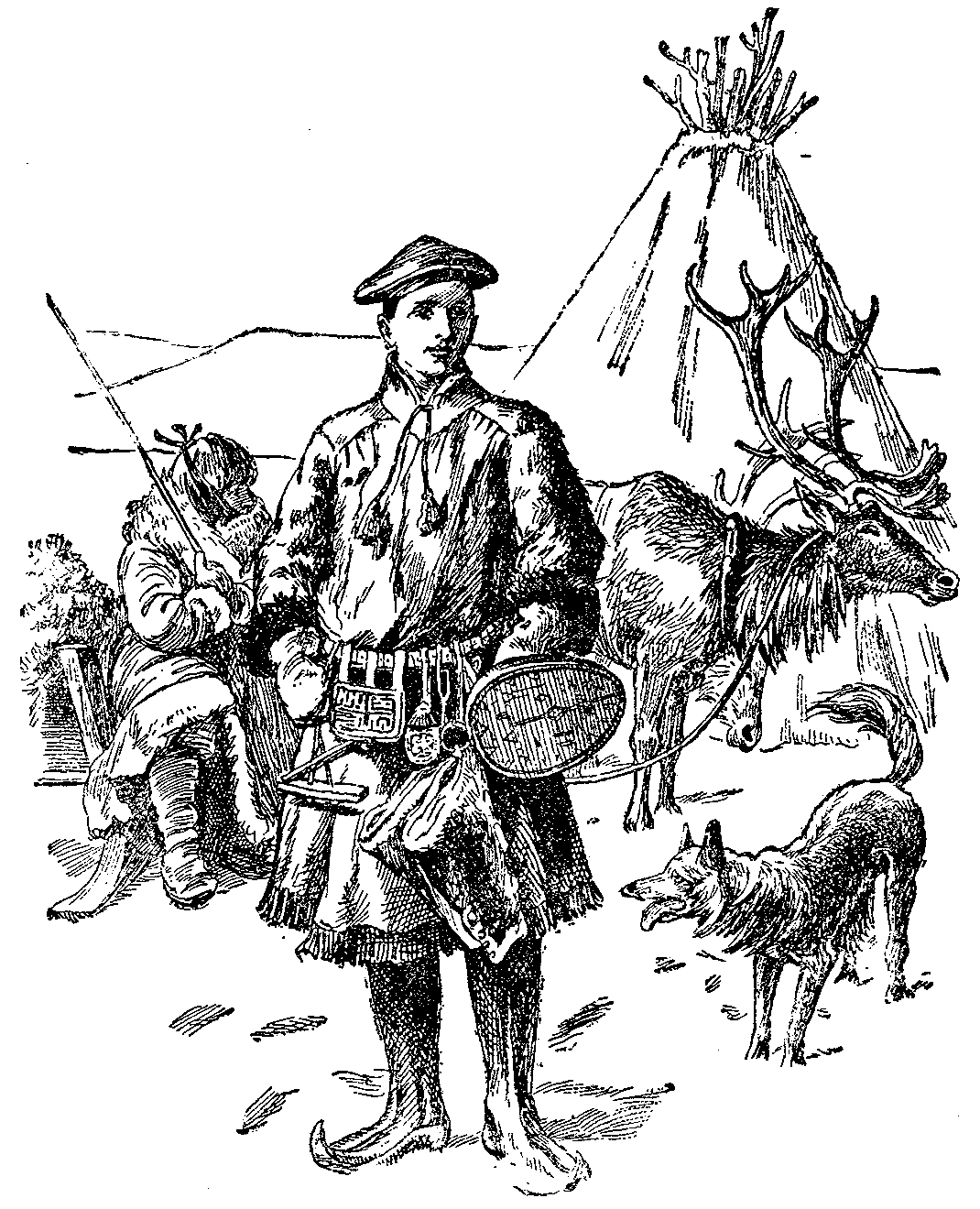 Linnaeus in Lapland Dress