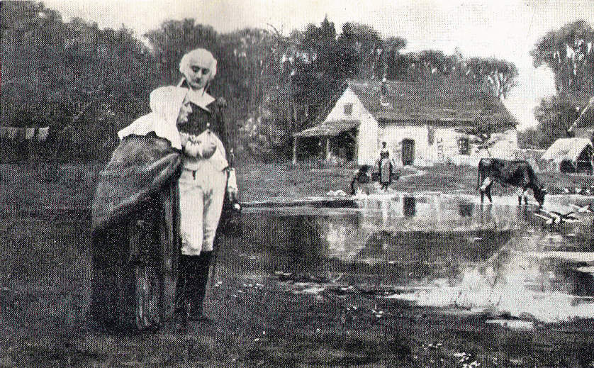 Washington and mother