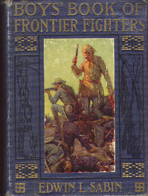 [Book Cover] from Book of Frontier Fighters by Edwin Sabin