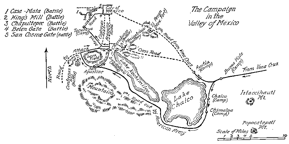 Campaign in the Valley of Mexico.