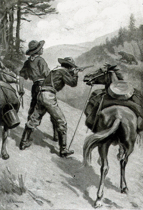 [Illustration] from Gold Seekers of '49 by Edwin Sabin