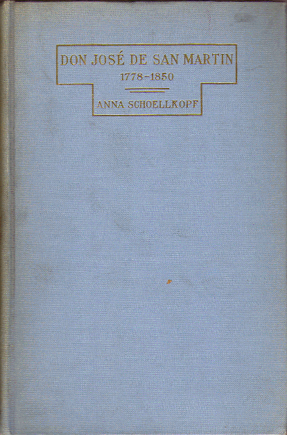 [Cover] from Jose de San Martin by Anna Schoellkopf