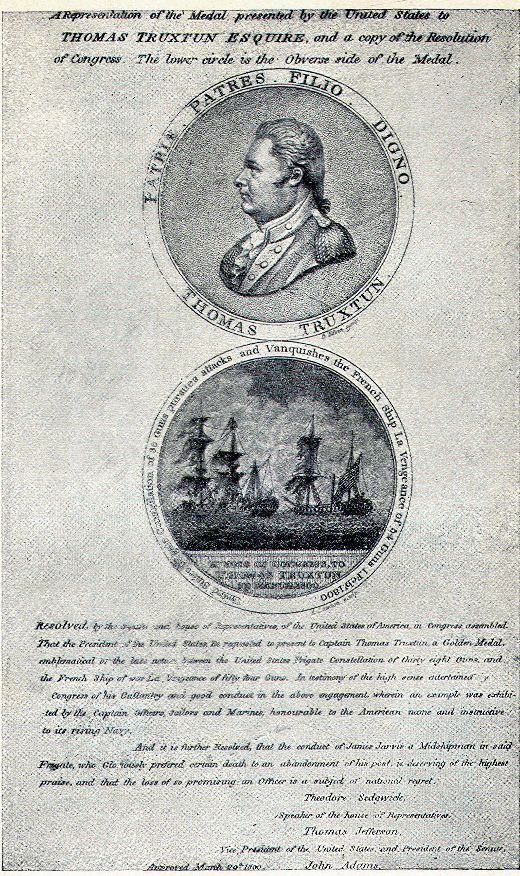 Medal  of Thomas Truxtun