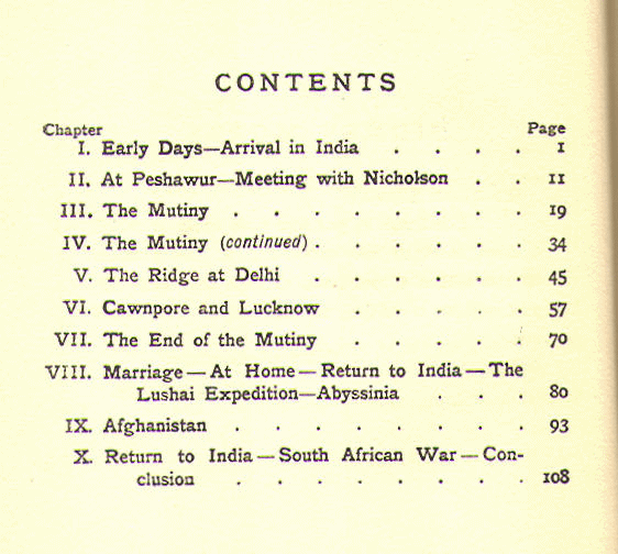 [Contents] from The Story of Lord Roberts by Edmund F. Sellar
