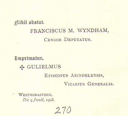 [Imprimatur] from Church - Later Middle Ages by Notre Dame