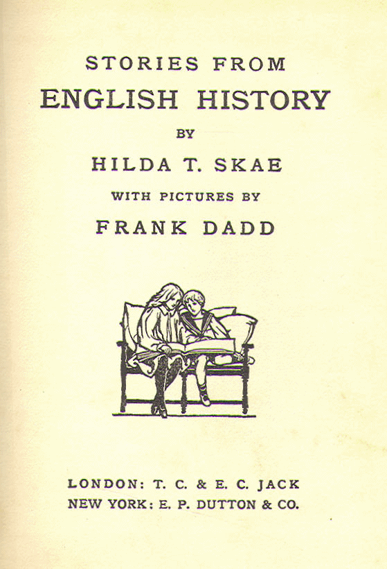 [Title Page] from Stories from English History by Hilda Skae
