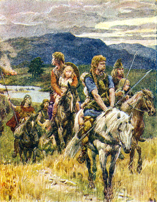 Angle boys kidnapped by slavers