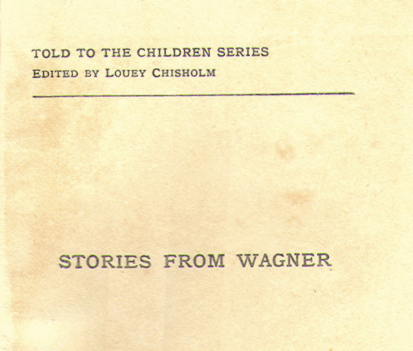 [Series Page] from Stories from Wagner by C. E. Smith