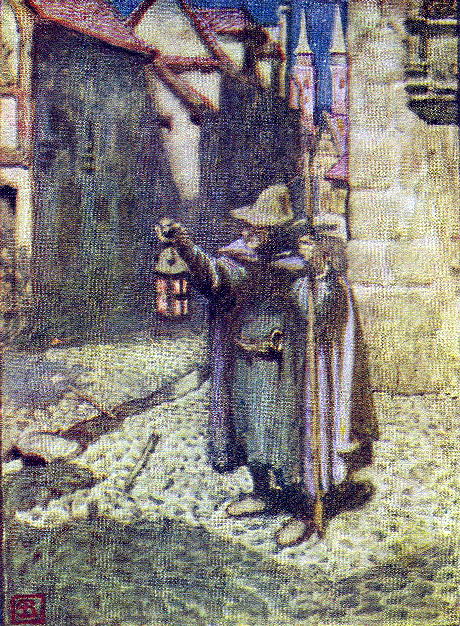 Night watchman in Nuremberg