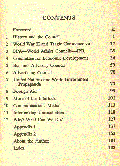 [Book Cover] from The Invisible Government by Dan Smoot