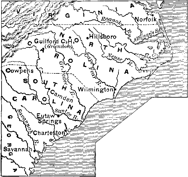 Greene's Campaign in the south