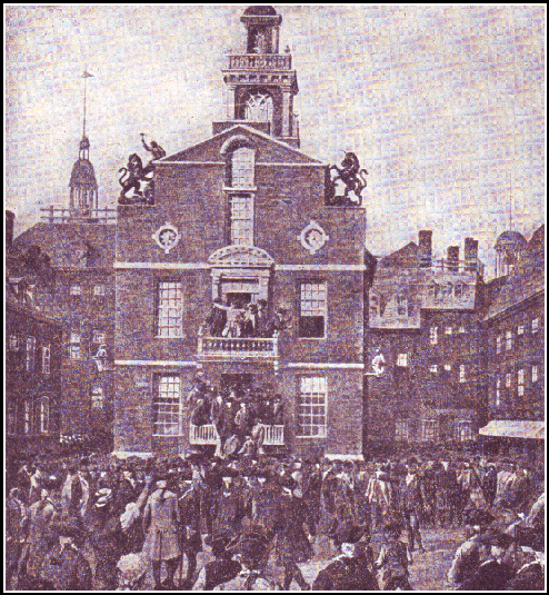 Reading of the Declaration of Independence