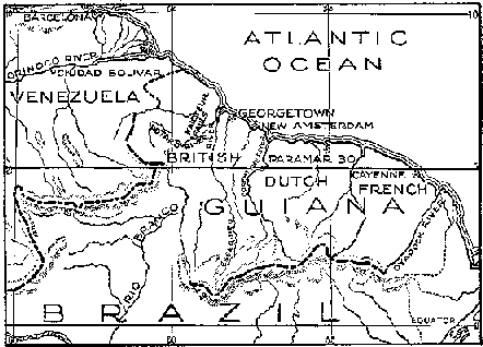 [Map] from Our South American Neighbors by G. Southworth