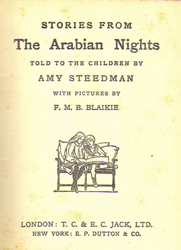 [Title Page] from Stories from the Arabian Nights by Amy Steedman