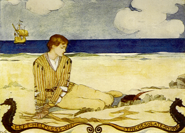 Bartolo on the beach