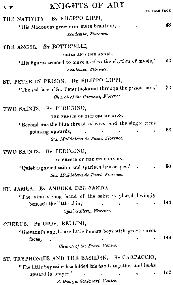 [Illustrations Page 2 of 4] from Knights of Art by Amy Steedman