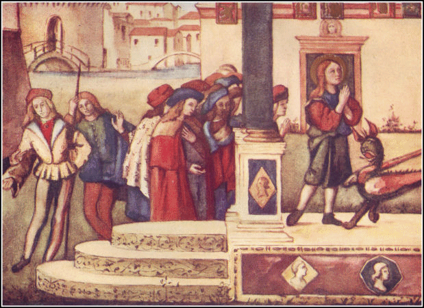 St. Tryphonius and the Basilisk