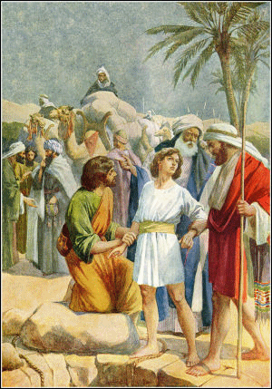 Joseph sold into slavery