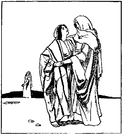 [Illustration] from Nursery Book of Bible Stories by Amy Steedman