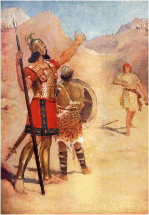 David and Goliath
